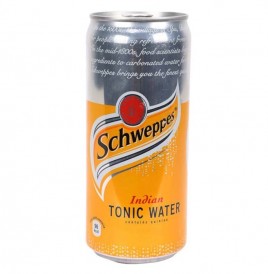 Schweppes Indian Tonic Water   Tin  300 millilitre